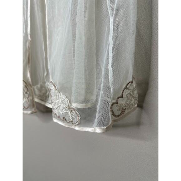 Victoria's Secret Babydoll Mesh Slip Fairy Cottage Core Y2K Lingerie Top 36 C - Picture 2 of 9